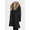 Fucking jacket with removable fur