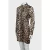 Animal print bodycon dress