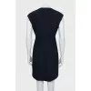 Dress with small print with tag