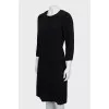 Black fitted dress