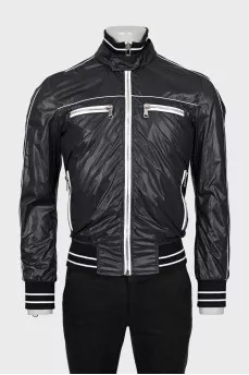 Men's slim tit windbreaker with tag