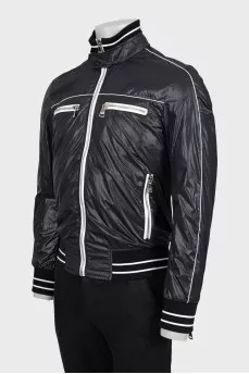 Men's slim tit windbreaker with tag