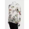 Printed mesh long sleeve