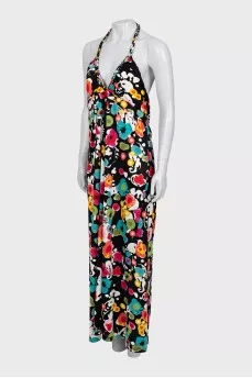Maxi sundress in floral print