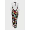 Maxi sundress in floral print