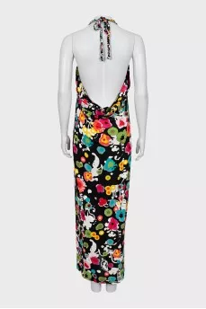 Maxi sundress in floral print