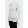 Silk and cashmere pullover