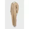 Brown jumpsuit with tag