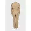 Brown jumpsuit with tag