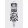 Striped loose-fitting sundress