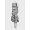 Striped loose-fitting sundress