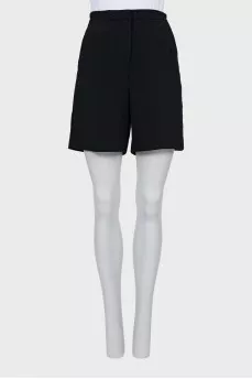 Black high waist shorts