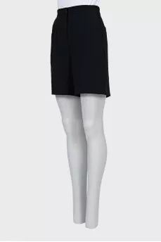 Black high waist shorts