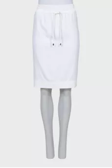 White tie skirt
