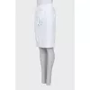 White tie skirt