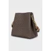 Hobo bag in signature print