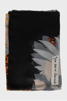 Animal print scarf