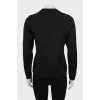 Sweatshirt with embroidery and lurex