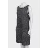 Sleeveless knitted dress