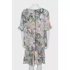T-shirt and skirt suit