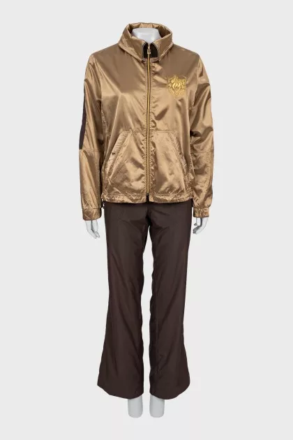 Combined tracksuit with trousers