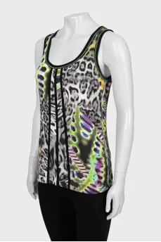 Printed sports jersey