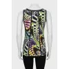 Printed sports jersey