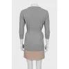 Combined tie dress