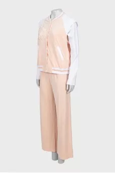 Tracksuit with vest