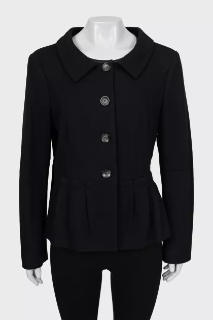 Wool and cashmere jacket