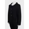 Wool and cashmere jacket