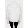 White denim jacket