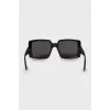 Black rectangular sunglasses