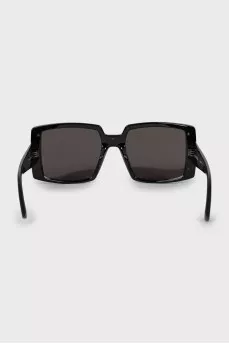 Black rectangular sunglasses