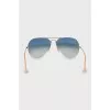 Mixed color aviator sunglasses