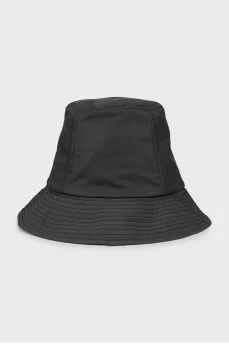 Two-tone panama hat with tag