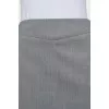 Gray mini skirt