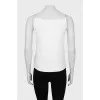 White tank with draping