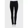 Black high waist skinny jeans