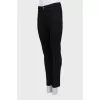 Black high waist skinny jeans