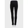 Black high waist skinny jeans