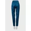 Blue trousers with arrows