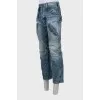 Men's blue jeans relaxed fit