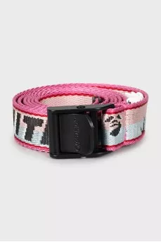 Mixed color textile belt