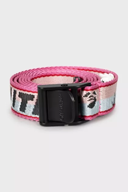 Mixed color textile belt