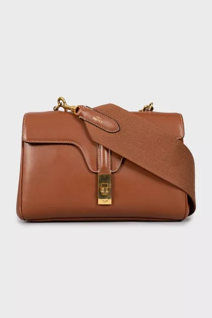Brown crossbody bag
