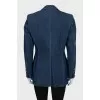 Long denim jacket