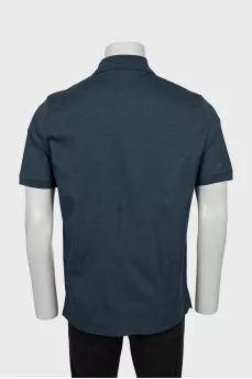 Men's polo shirt with tag
