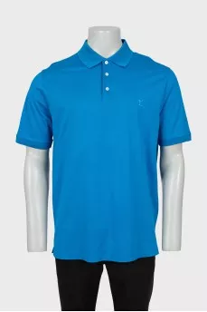 Men's blue T-shirt with tag