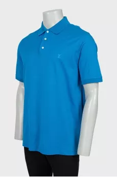 Men's blue T-shirt with tag